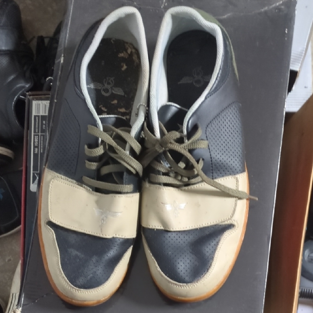 Black and Tan Retro-Inspired Sneakers